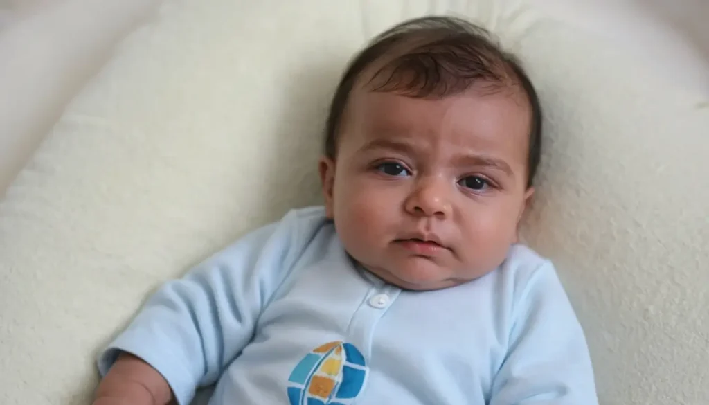 Un bébé grognon/fatigué, avec des signes de sommeil insuffisant.